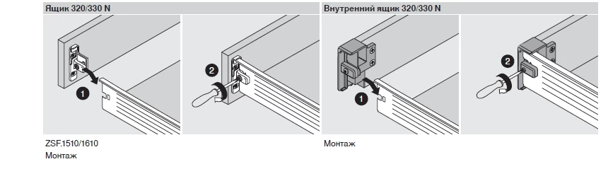 Метабокс N стандартный ящик: монтаж, демонтаж, регулировка.