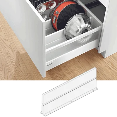 Межсекционная стенка для широких ящиков Tandembox ANTARO.