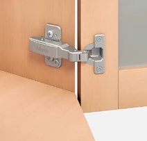 Петля мини угловая +45° для ДСП и узких рамок D-26