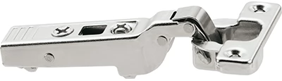 Петля мини для ДСП D-26 врезная, с пружиной, полунакладная, арт. 71T0650