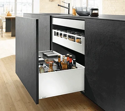 Legrabox pure F, стандартный, высота ящика 241 мм, цвет Белый шелк матовый