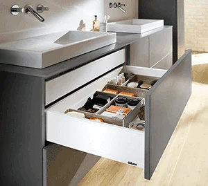Legrabox pure K, стандартный, высота ящика 129 мм, цвет Белый шелк матовый