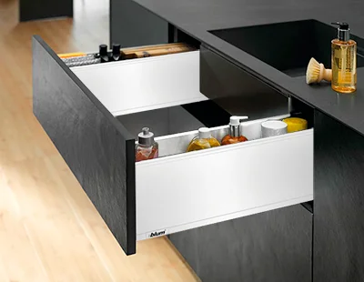 Legrabox pure, высота C, под мойку, цвет Белый шелк матовый