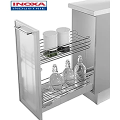 Карго Inoxa 300 - 450 мм: на направляющих Hettich