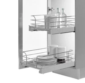 Внутренние выдвижные корзины Cromatica 3202DY Inoxa. Италия.