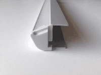 Вид профиля подсветки для сушки Inoxa Style.